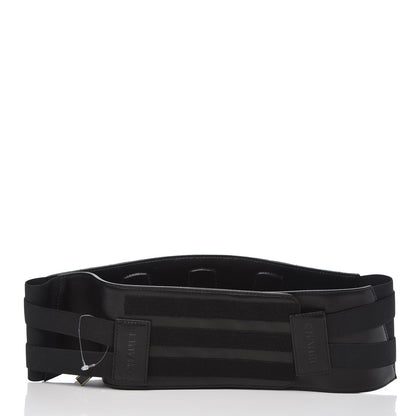 Chanel Lambskin Quilted Wide Belt M Black 3 of 7