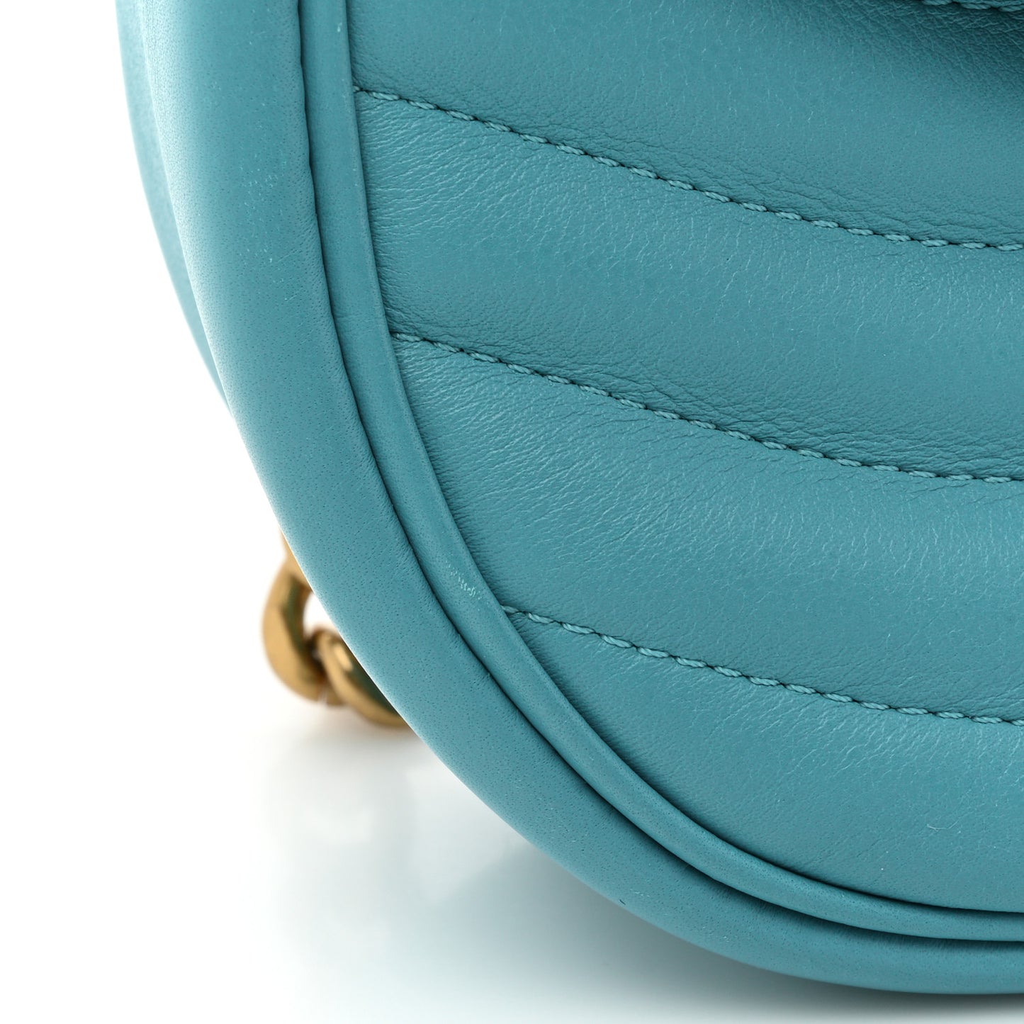 Calfskin New Wave Chain MM Malibu Green