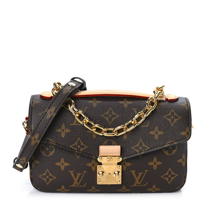 Louis Vuitton Monogram Pochette Metis East West 1 of 8