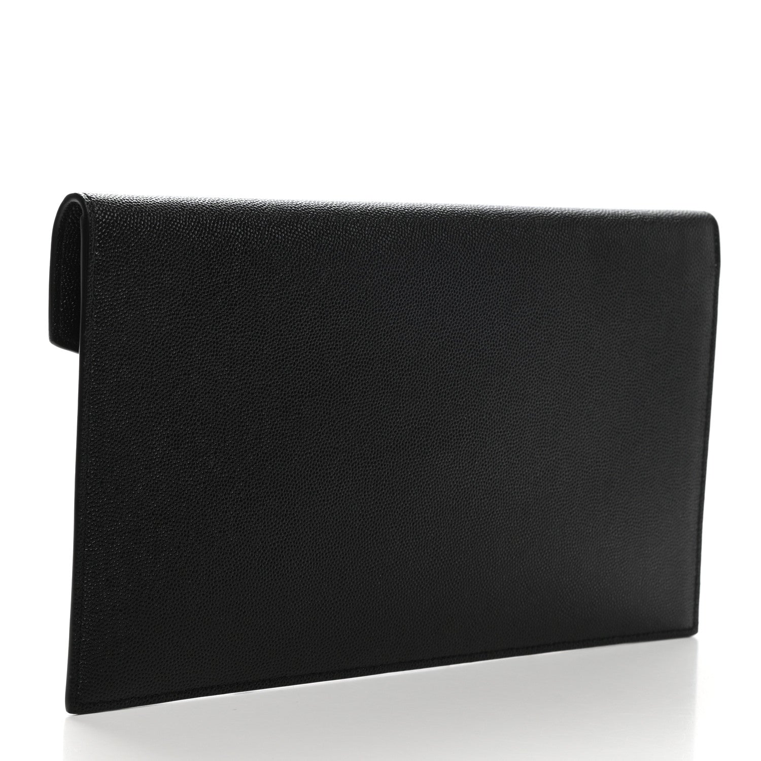 Saint Laurent Grain De Poudre Uptown Pouch Black 3 of 10