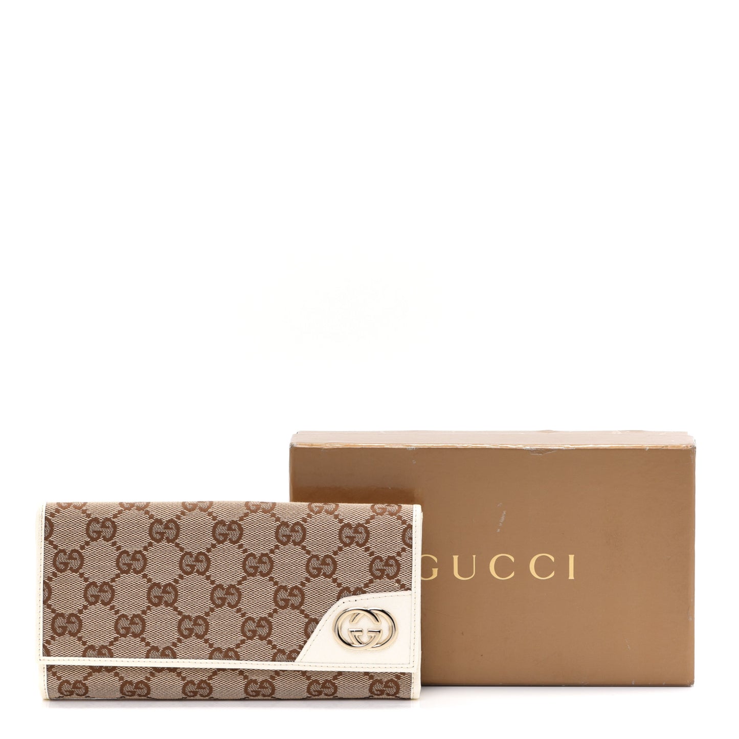 Monogram New Britt Continental Wallet Off White