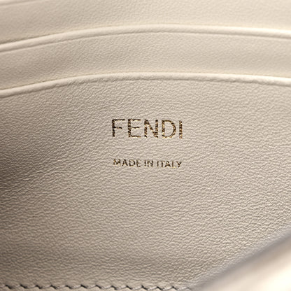 Fendi Nappa FF 1974 Embossed Mini Baguette White 6 of 10