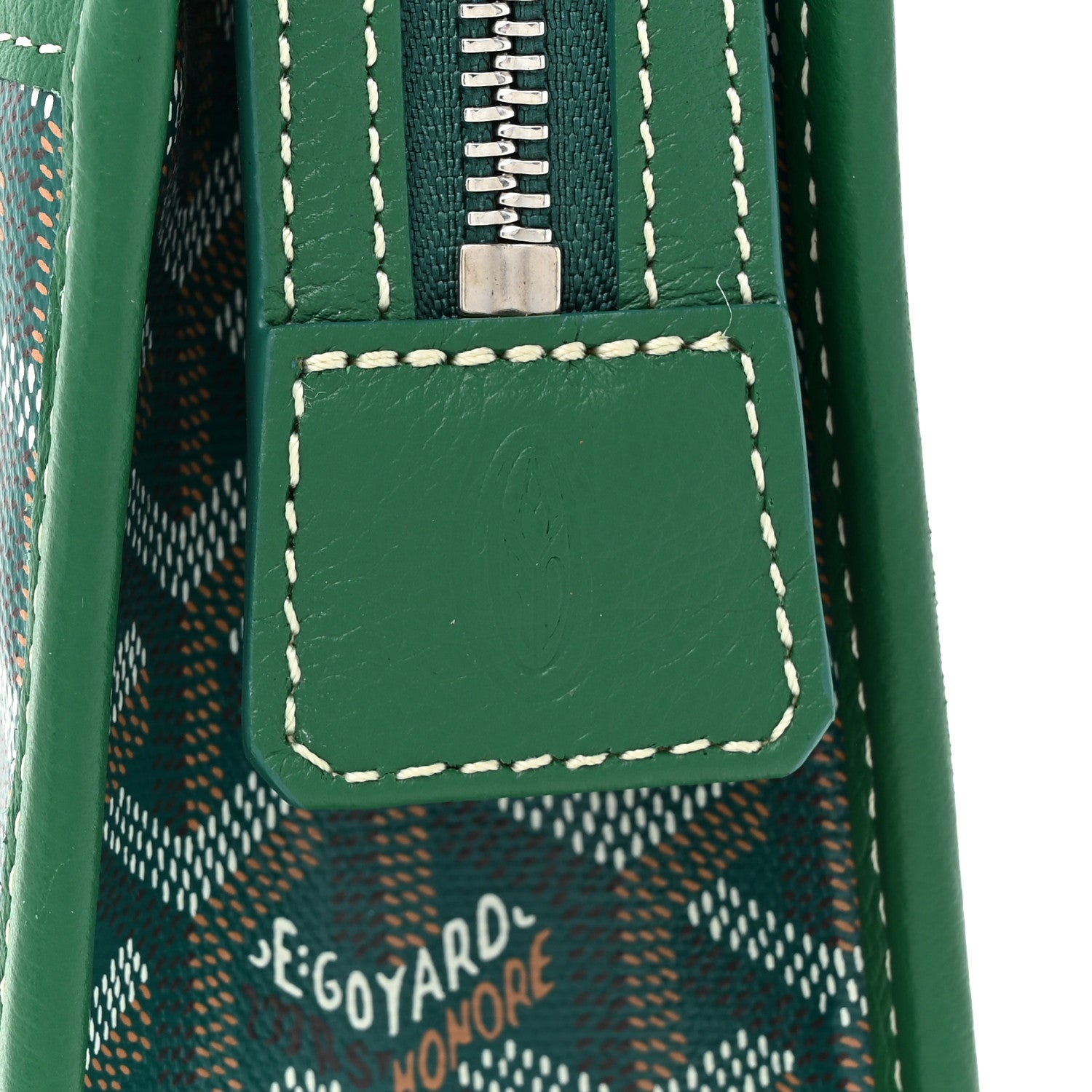 Goyard Goyardine Jouvence Toiletry Pouch Green 6 of 12