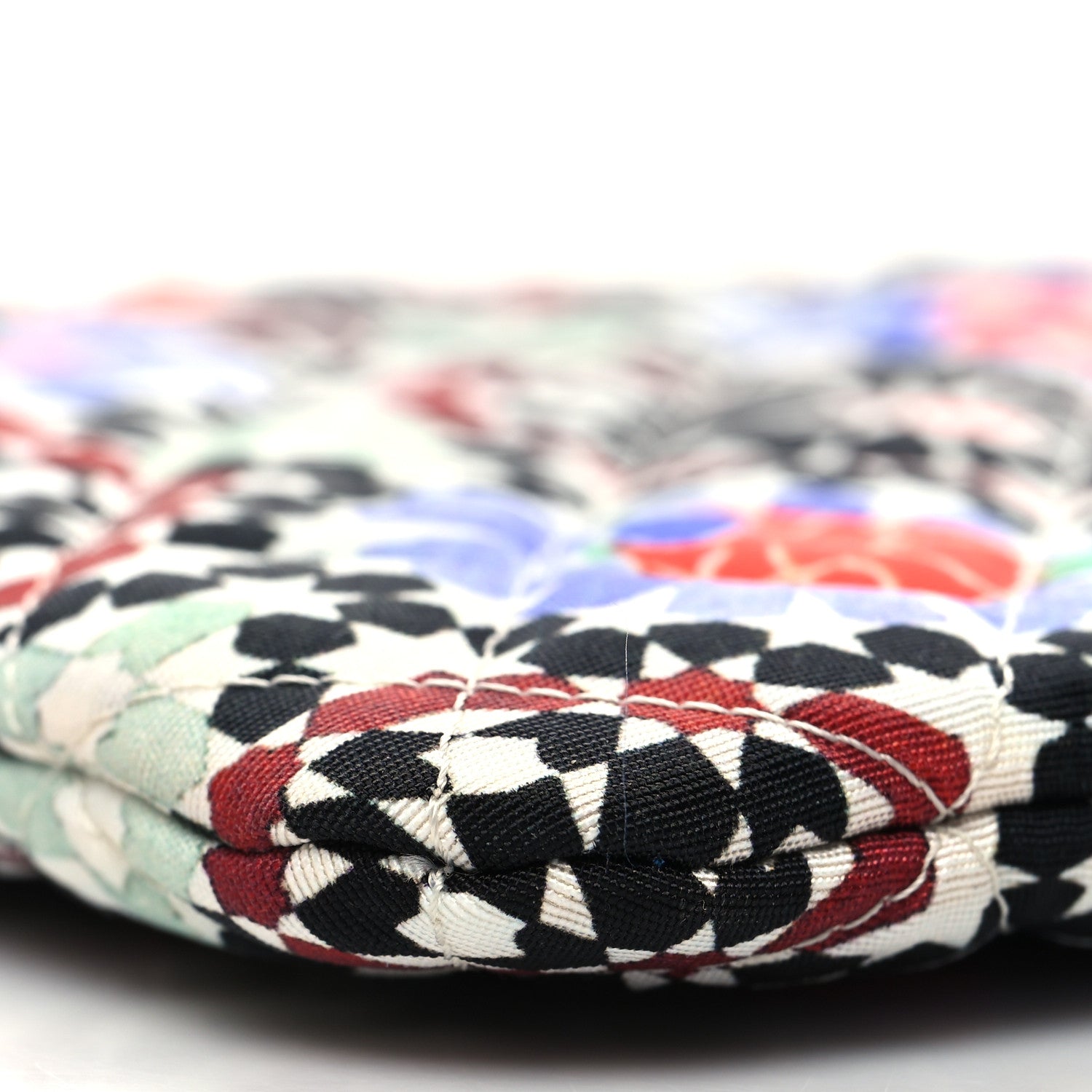Chanel Coated Canvas Paris Dubai Medium Cosmetic Case Multicolor 10 of 11