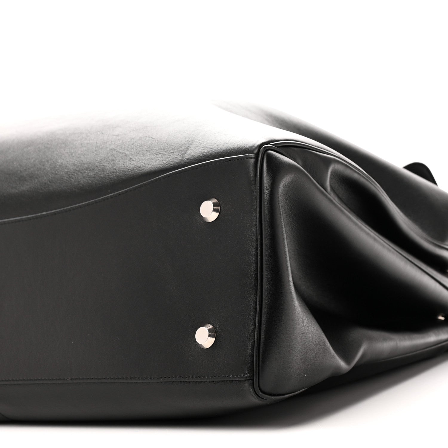 Balenciaga Smooth Calfskin Rodeo XL Top Handle Handbag Black 10 of 10