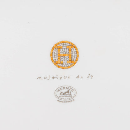 Hermes Porcelain Mosaique au 24 Sushi Plate 4 of 5