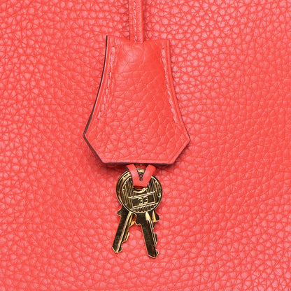 Hermes Taurillon Clemence Kelly Retourne 28 Rouge Pivoine 19 of 28