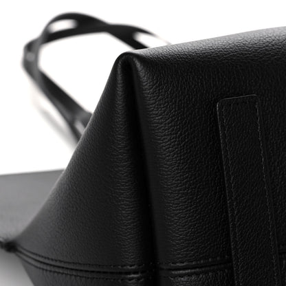 Burberry Calfskin Large Society Tote Black 7 of 11