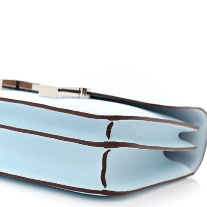 Hermes Epsom Constance 18 Bleu Brume 10 of 11
