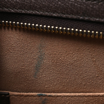 Gucci GG Supreme Monogram Web Ophidia Pouch Brown 12 of 13