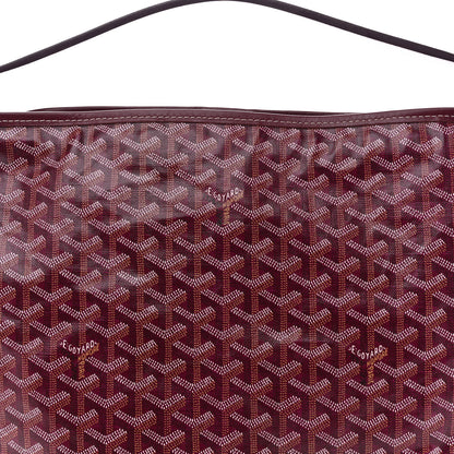 Goyard Goyardine Fidji Zip Hobo Burgundy 8 of 14