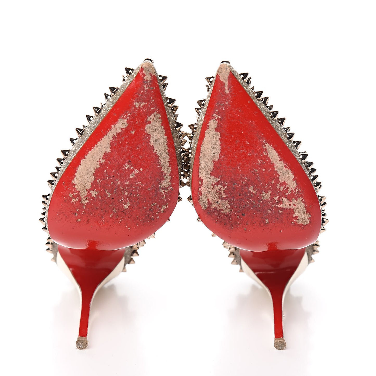Glitter Mini Specchio Follies Spikes 120 Pumps 37 Ivory Colombe