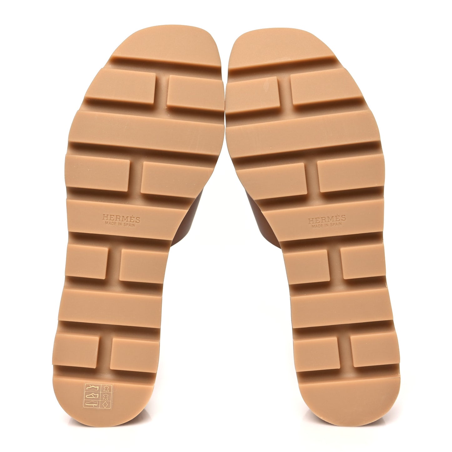 Calfskin Cork Eze 30 Sandals 37 Marron Glaise