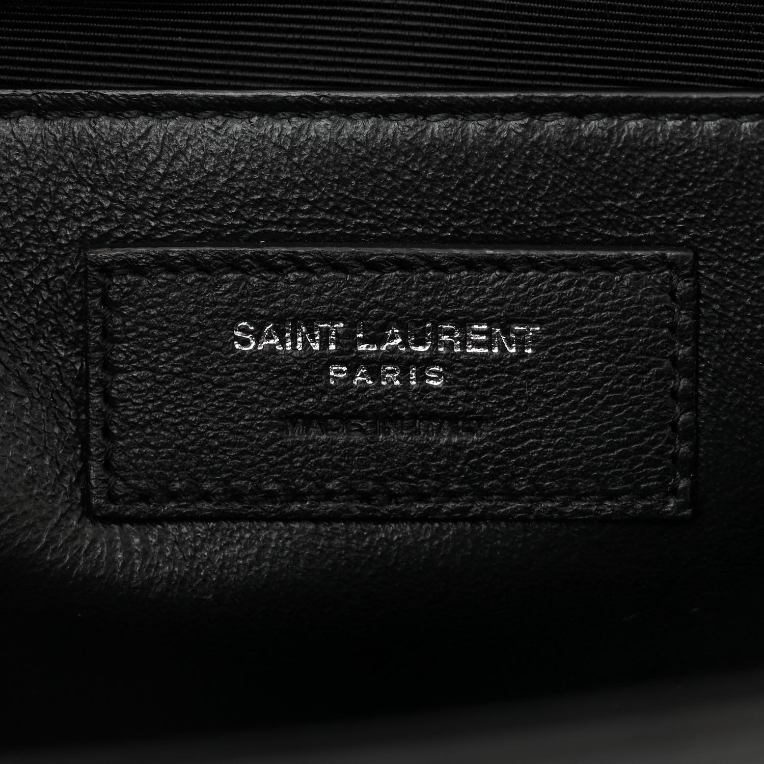 Saint Laurent Calfskin Star Print Medium Monogram Kate Satchel Black 6 of 10