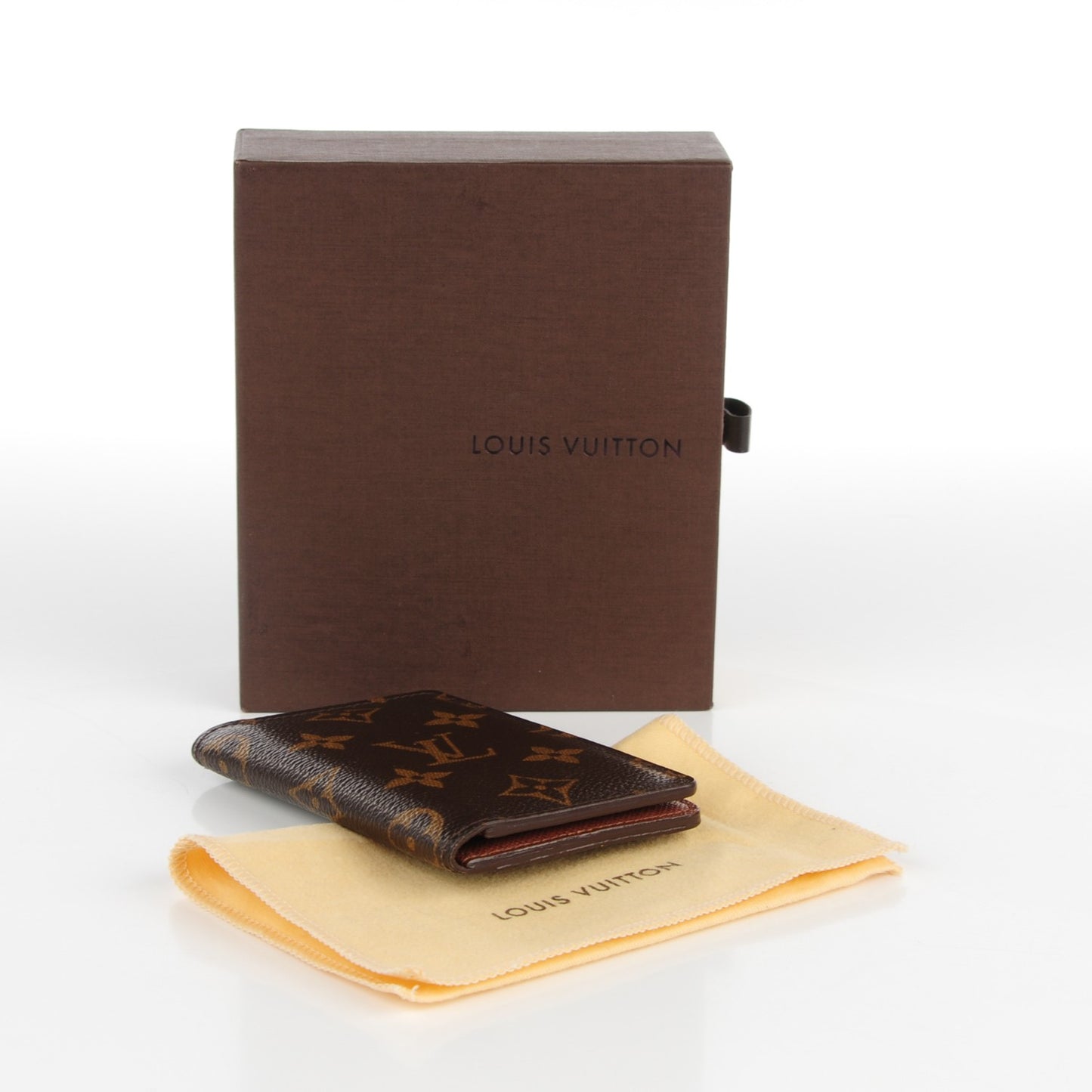 Monogram Pocket Organizer Card Holder