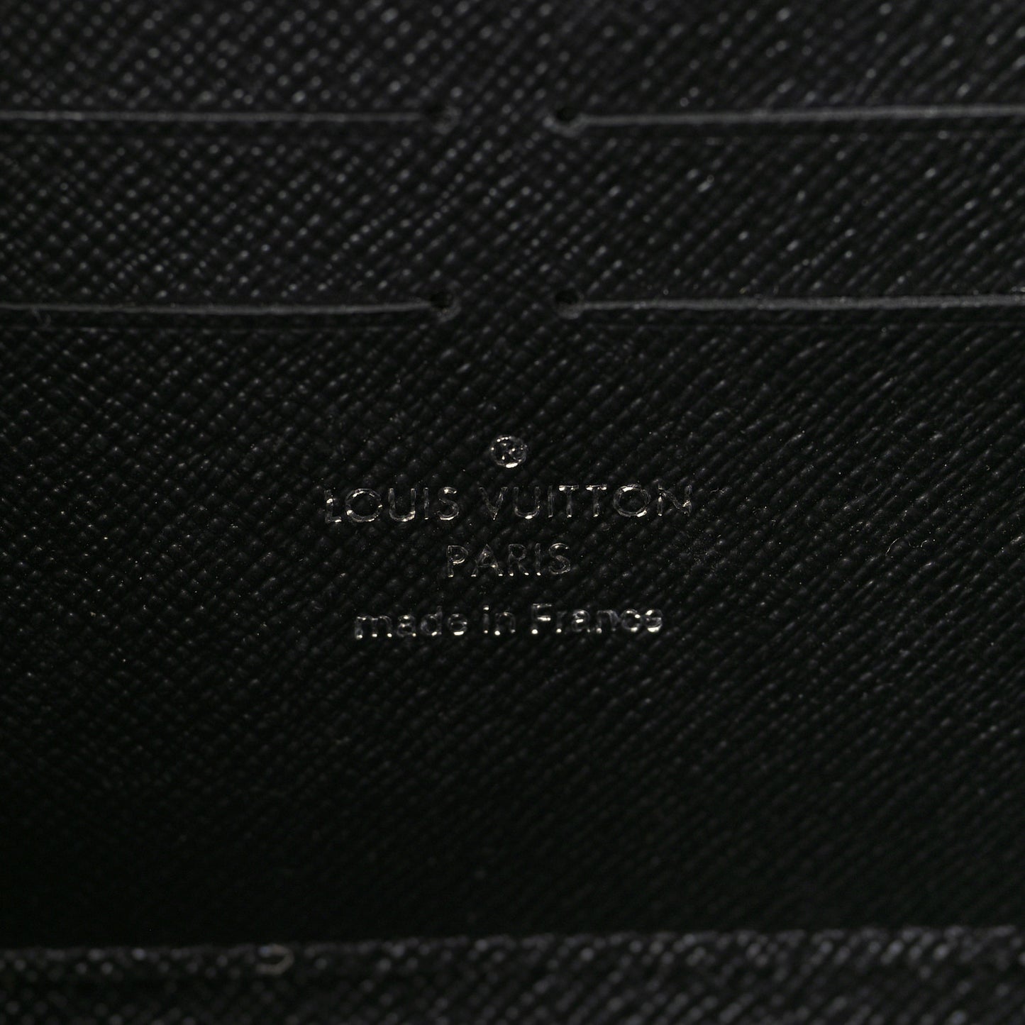Epi LV Stories Twist Chain Wallet Black