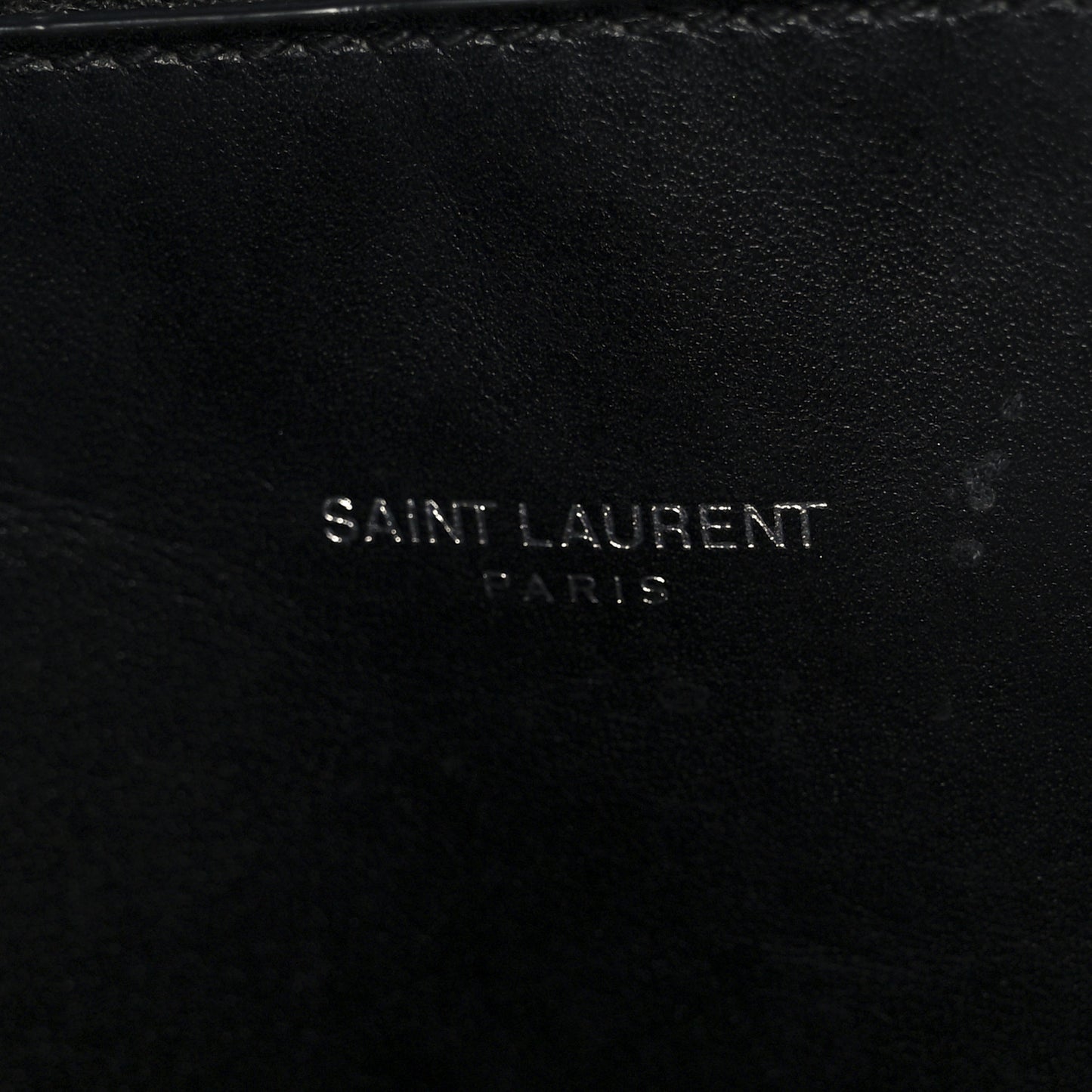 Grained Calfskin Baby Sac De Jour Black
