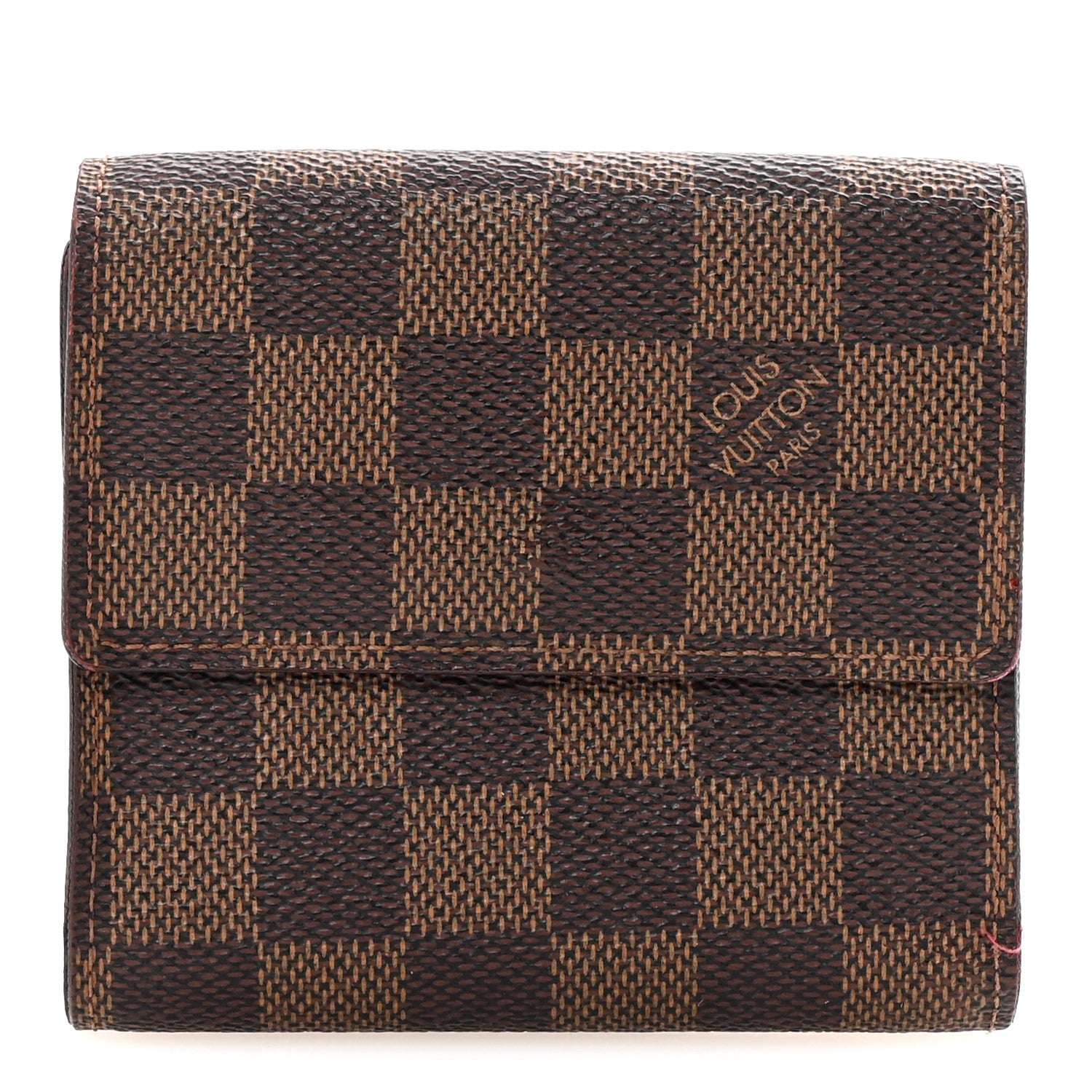 Louis Vuitton Damier Ebene Elise Wallet 1 of 6