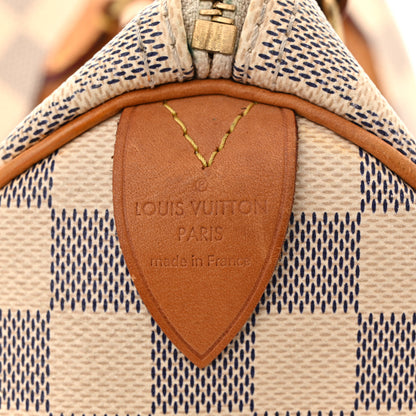 Louis Vuitton Damier Azur Speedy 25 6 of 10