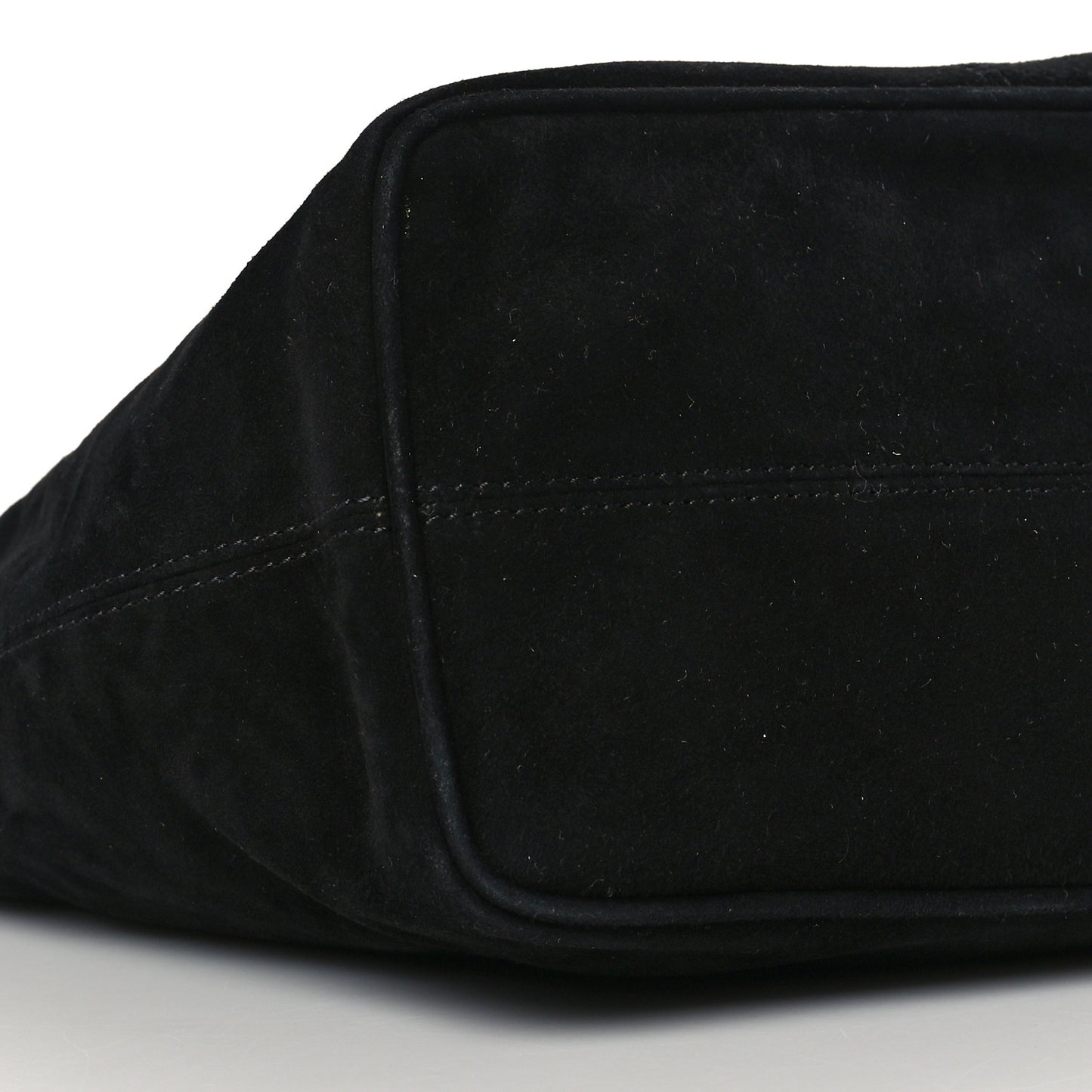 Suede Hobo Black