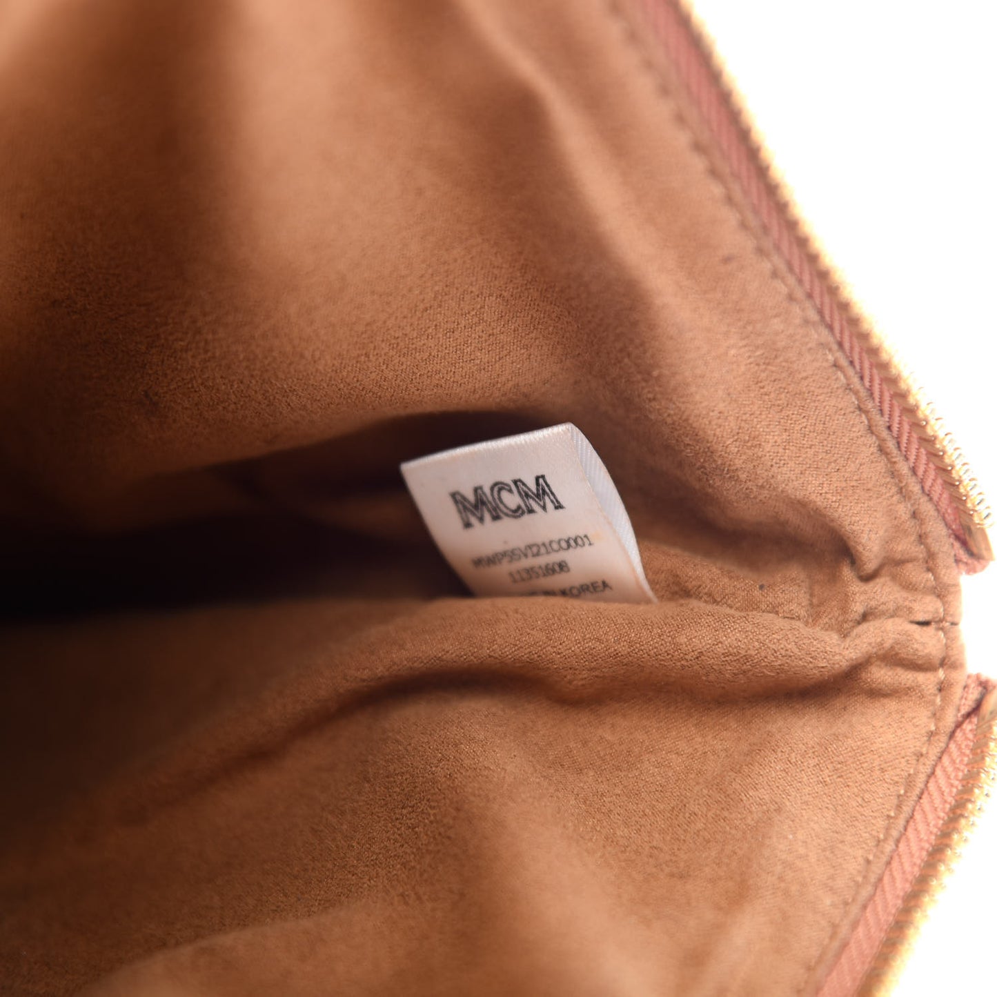 Visetos Liz Shopper Tote Pouch Cognac