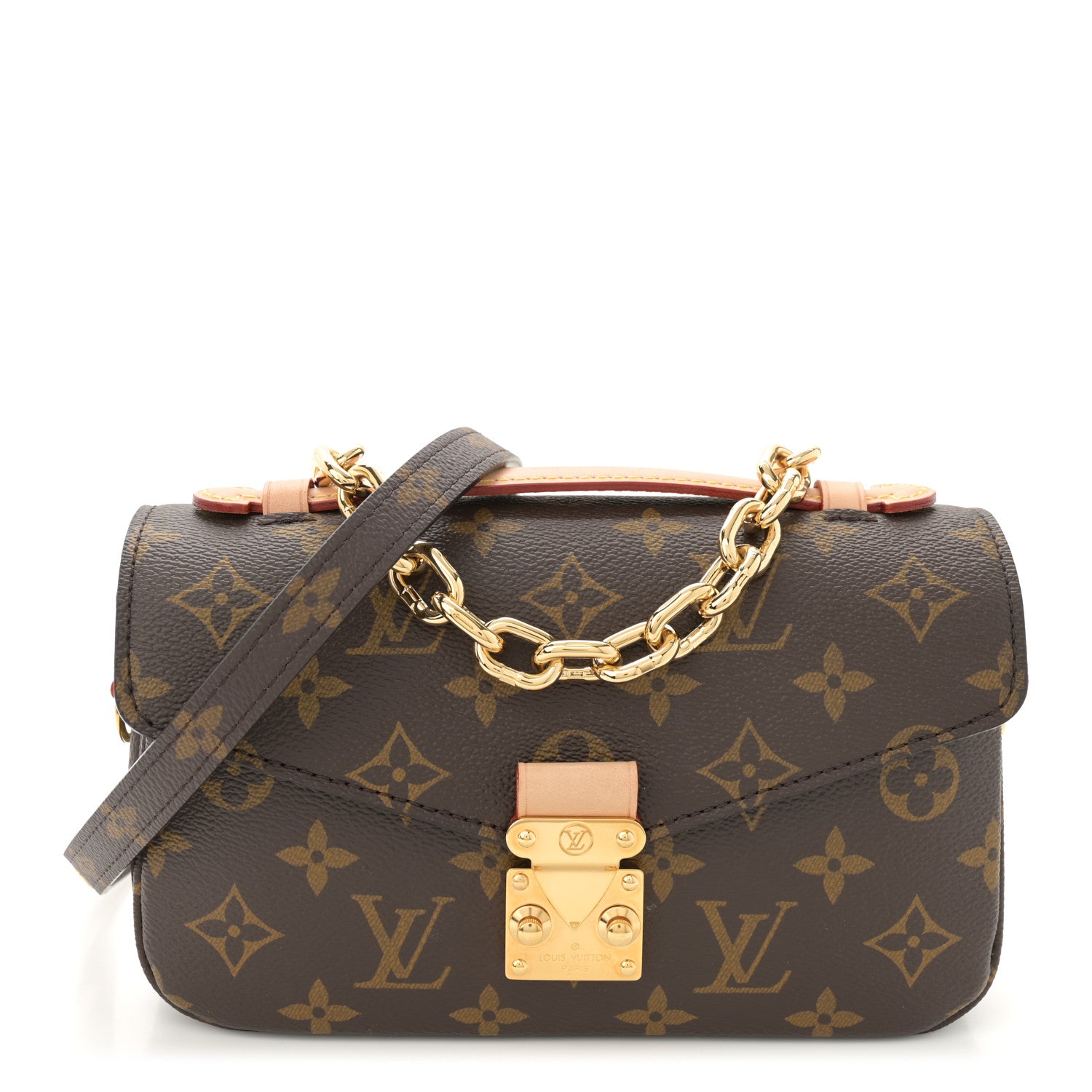 Louis Vuitton Monogram Pochette Metis East West 1 of 9