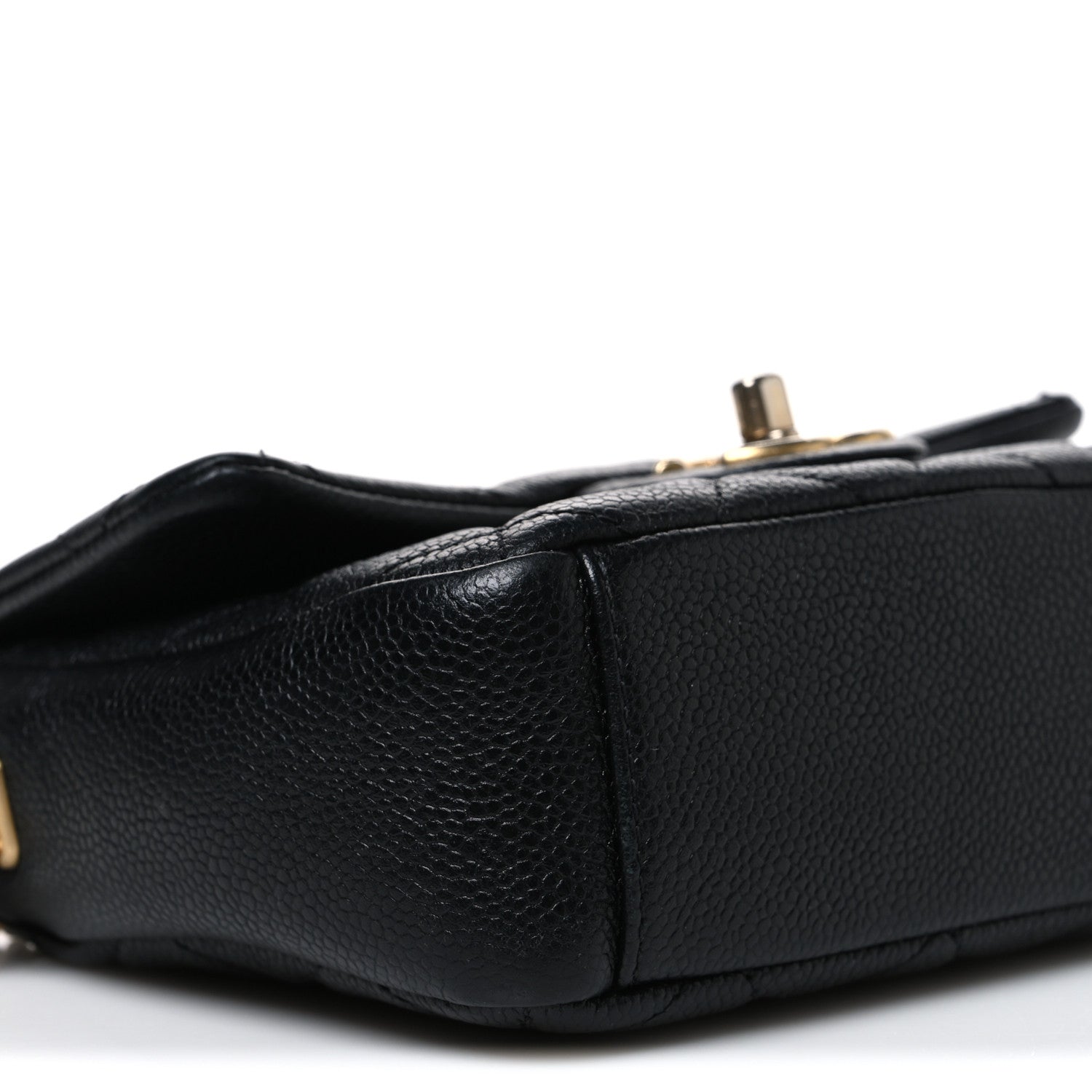 Chanel Caviar Quilted Mini Chain Soul Flap Black 9 of 10