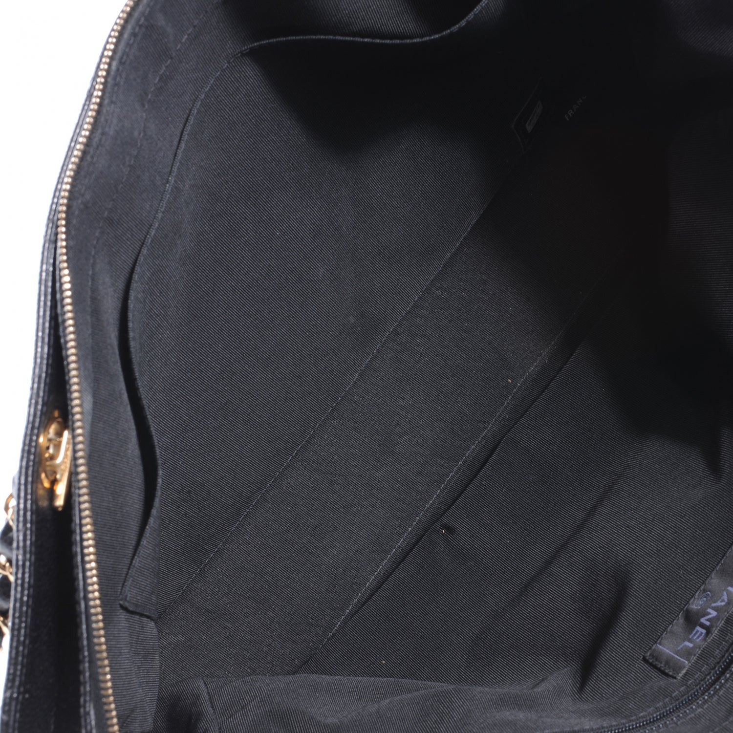Chanel Caviar Quilted CC Shoulder Bag Black 9 of 9