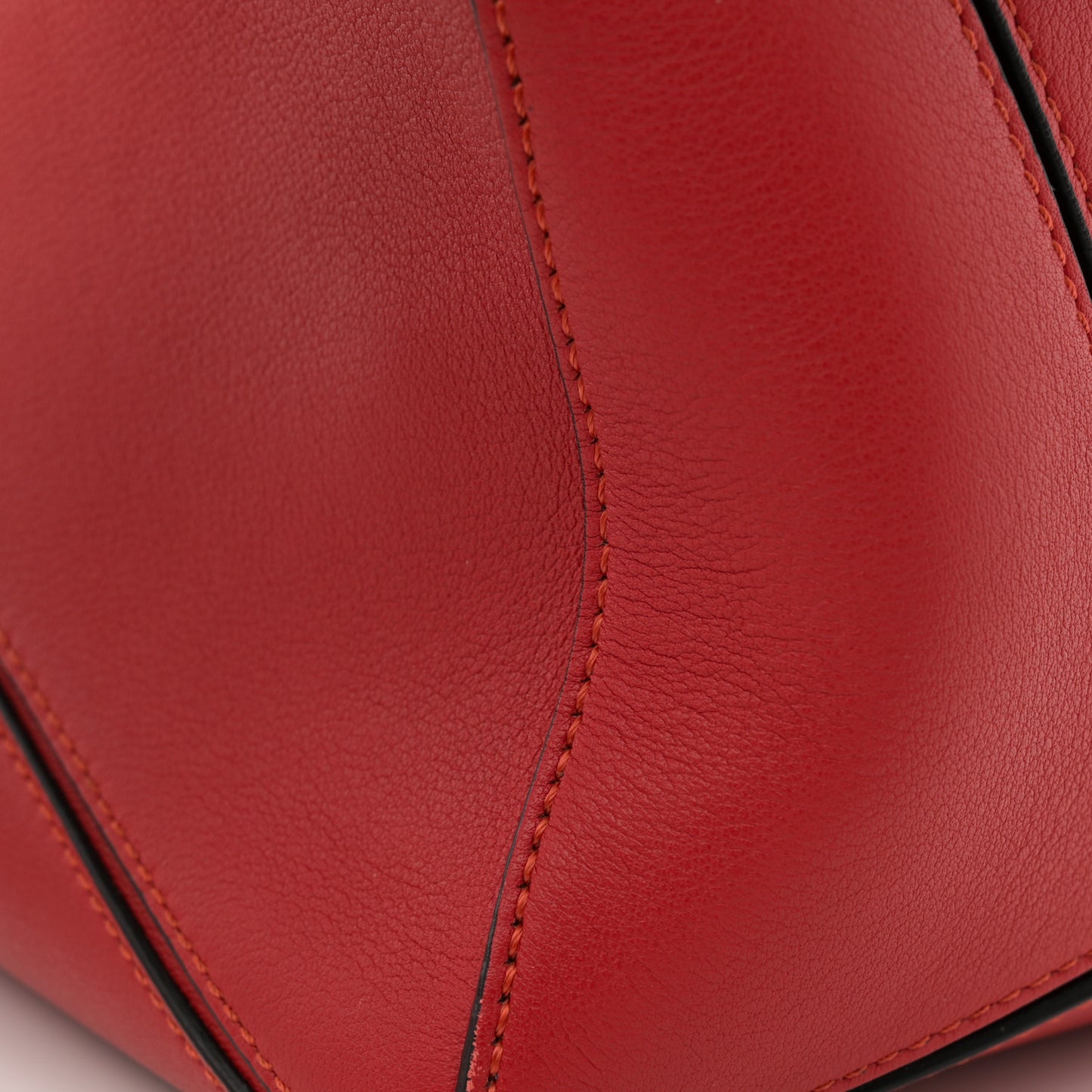 Calfskin Small Puzzle Bag Scarlet