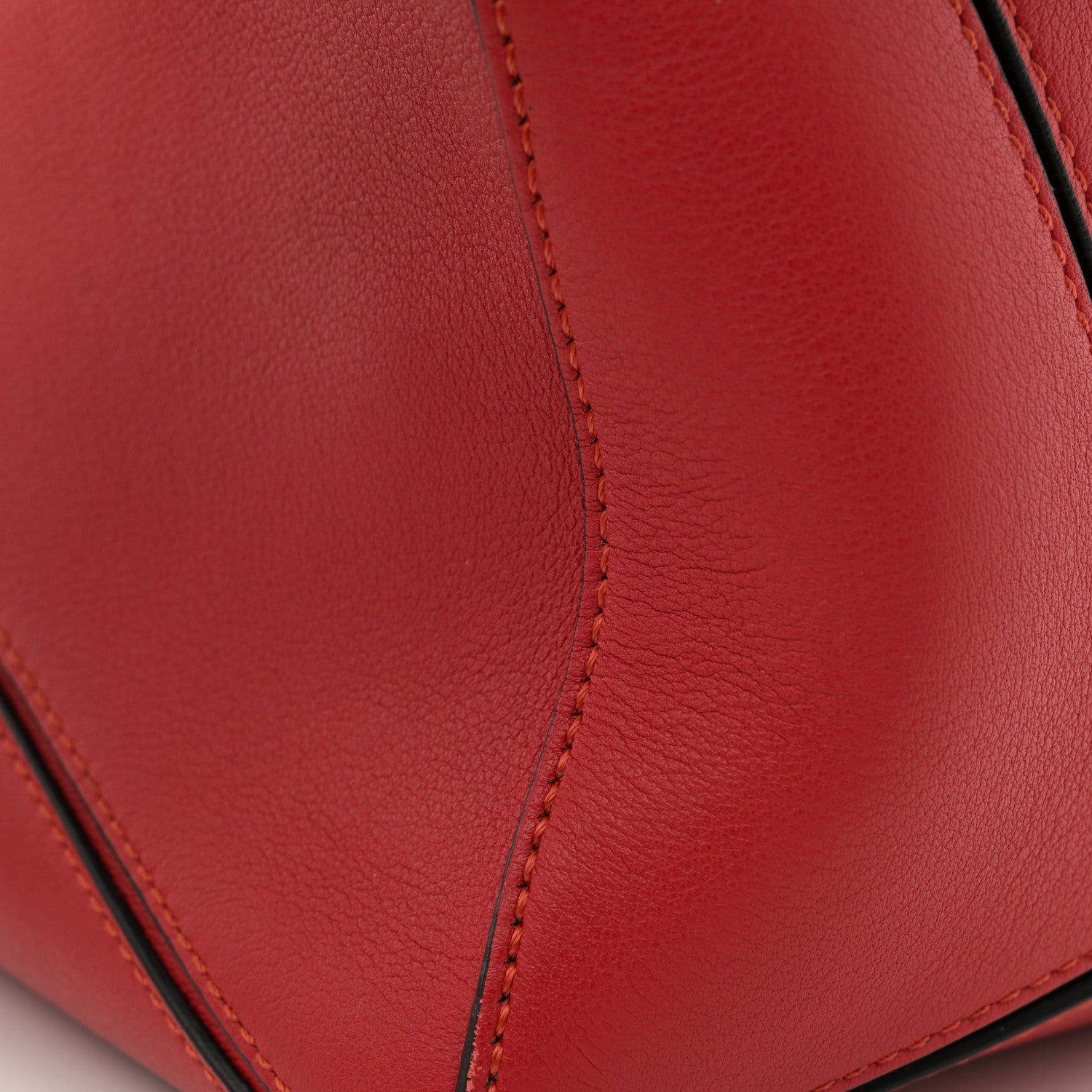 Loewe Calfskin Small Puzzle Bag Scarlet 12 of 12