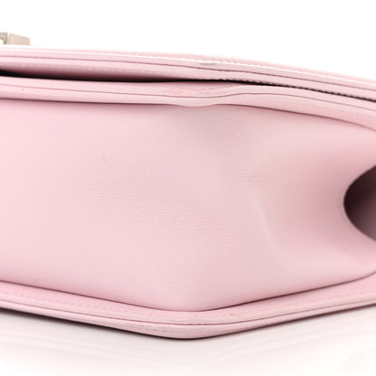 Chanel Lambskin Quilted Medium Boy Flap Light Pink 10 of 11