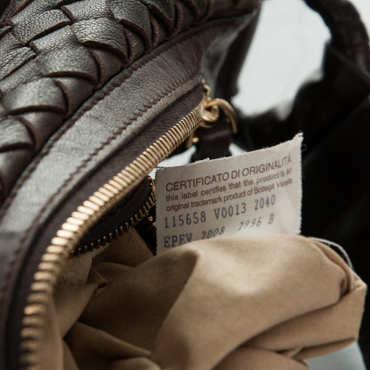 Bottega Veneta Nappa Intrecciato Hobo Ebano 8 of 9