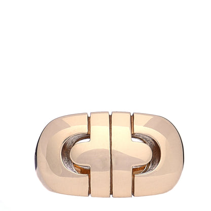 Bulgari 18K Yellow Gold Parentesi Ring 52 6 1 of 8