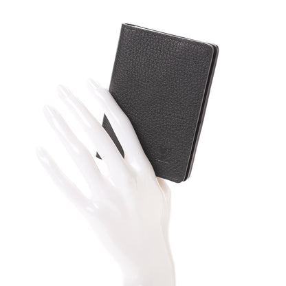 Louis Vuitton Taurillon Pocket Organizer Charcoal 2 of 7