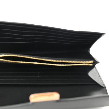 Hermes Epsom Constance Long Wallet Black 5 of 9
