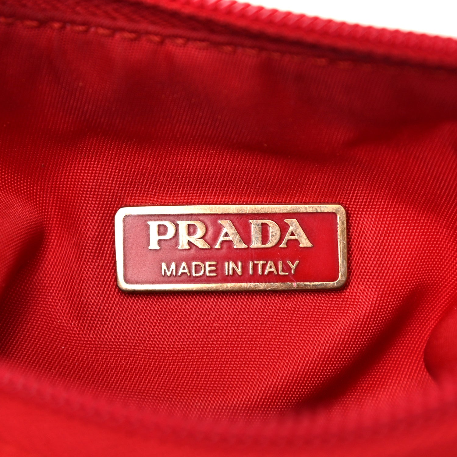 Prada Tessuto Nylon Sport Shoulder Bag Rosso 5 of 14