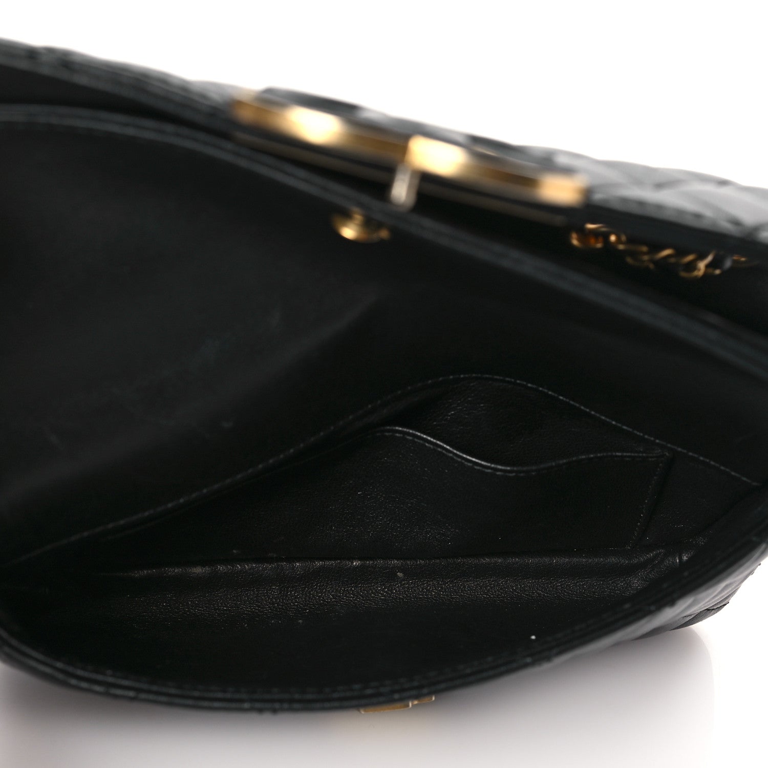 Chanel Lambskin Quilted Small CC Chic Flap Black 5 of 10