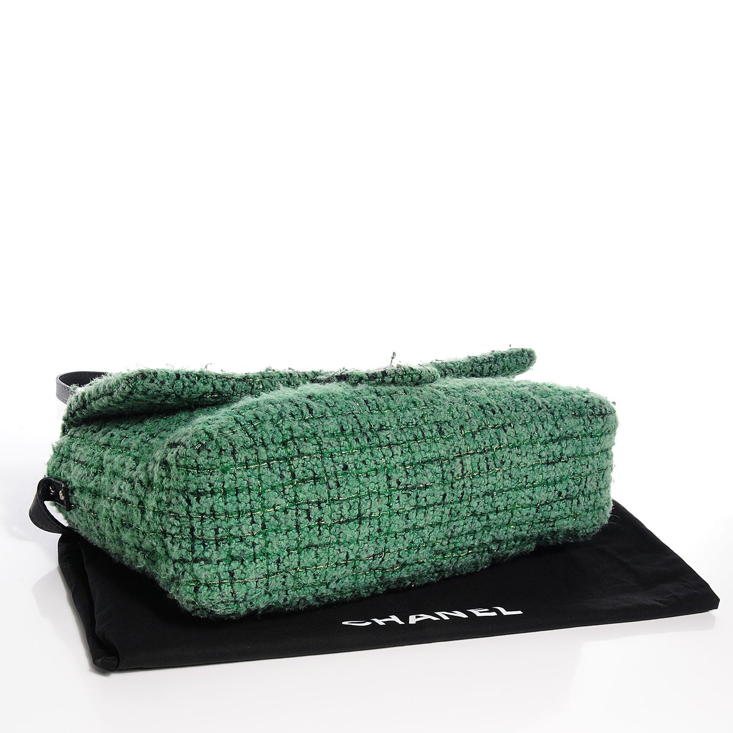Tweed Easy 2.55 Reissue XXL Maxi Flap Green