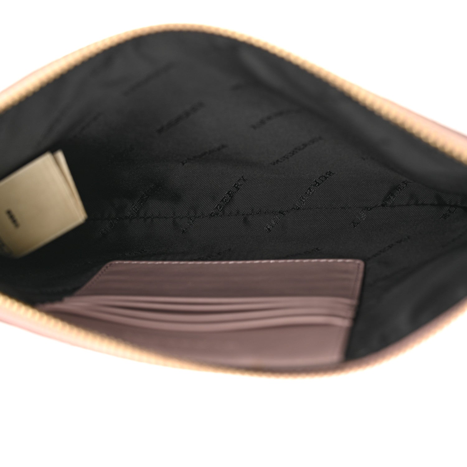 Burberry House Check Derby Peyton Crossbody Clutch Bag Pale Orchid 5 of 15