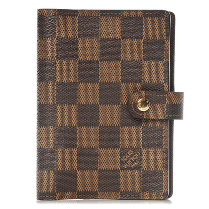 Louis Vuitton Damier Ebene Small Ring Agenda Cover 1 of 9