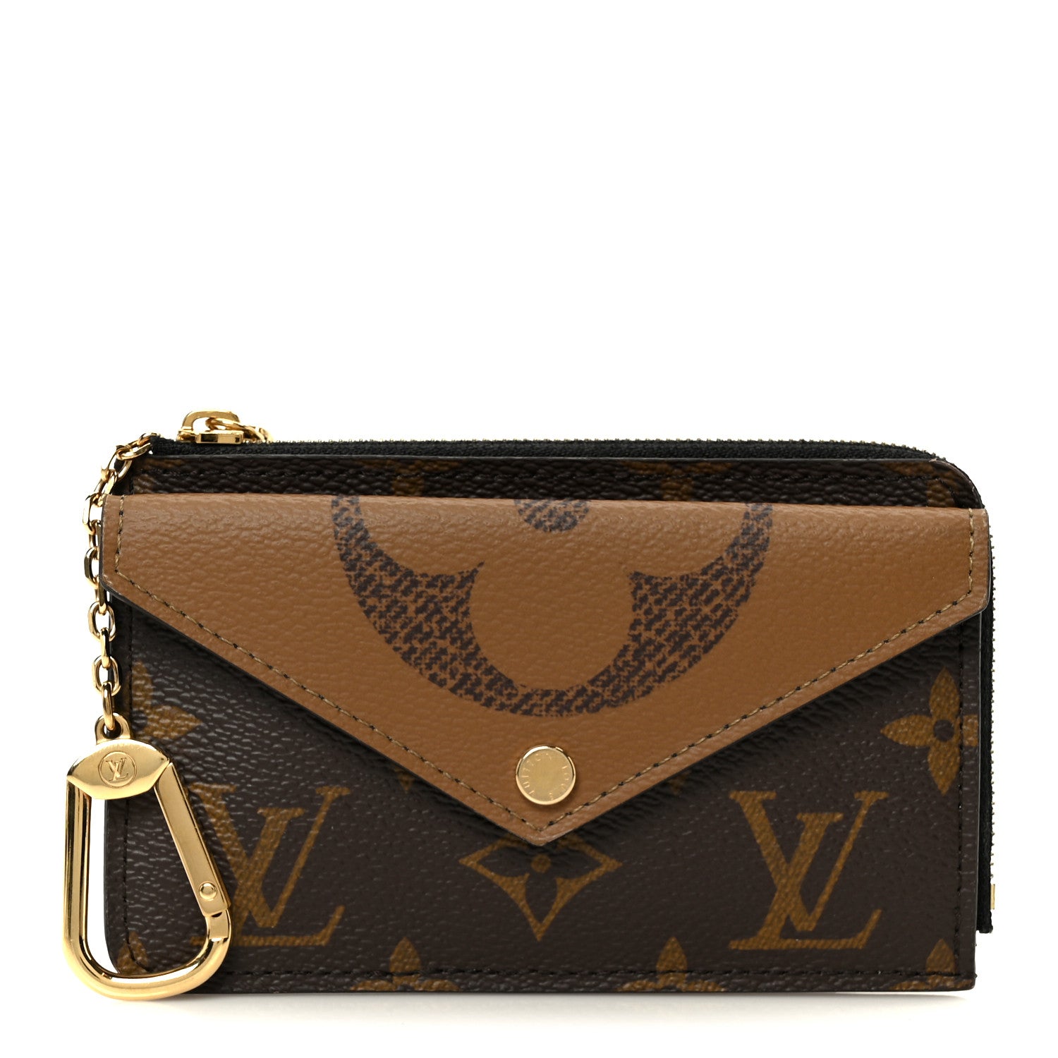Louis Vuitton Reverse Monogram Recto Verso Card Holder Brown 1 of 7