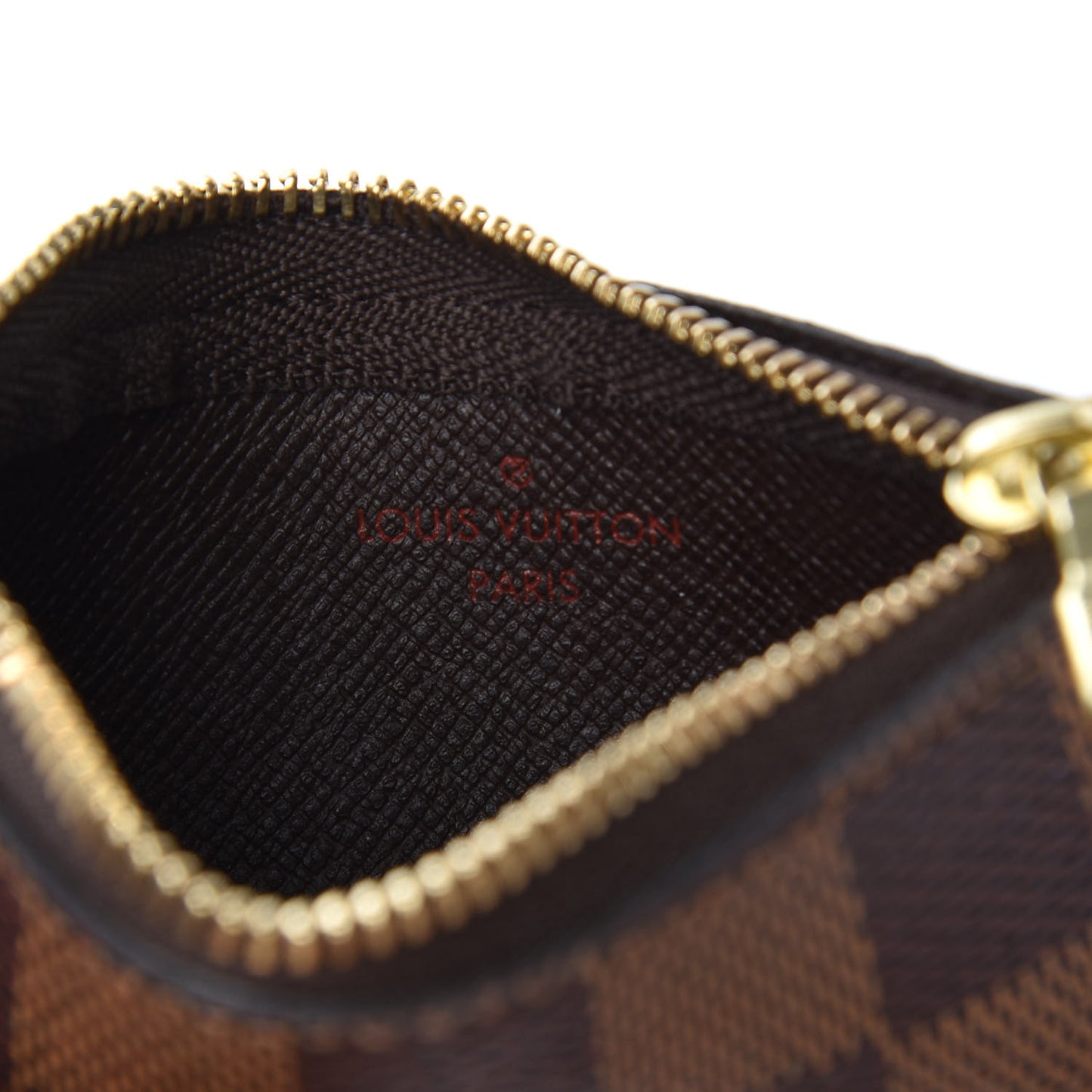 Damier Ebene Key Pouch