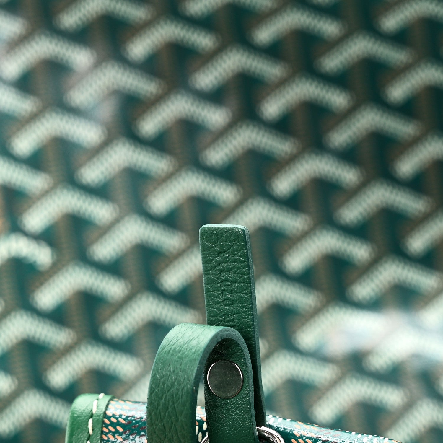 Goyard Goyardine Saint Louis GM Green 7 of 10