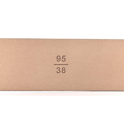 Chanel Calfskin Belt 95 38 Black 5 of 8