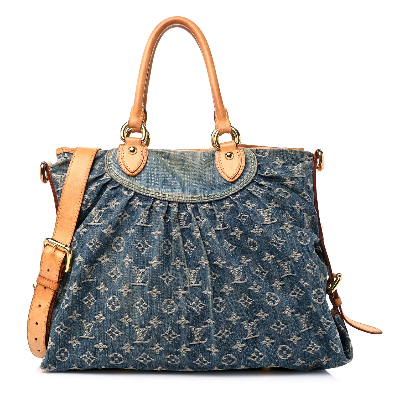 Louis Vuitton Denim Neo Cabby GM Blue 1 of 19