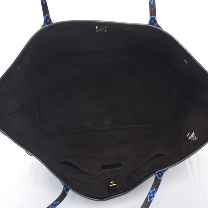 Louis Vuitton Damier Race Neverfull MM Noir Rouge 5 of 13