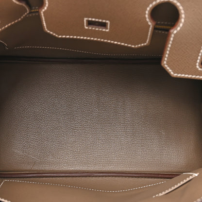 Hermes Epsom BIRKIN 30 Etoupe 5 of 11