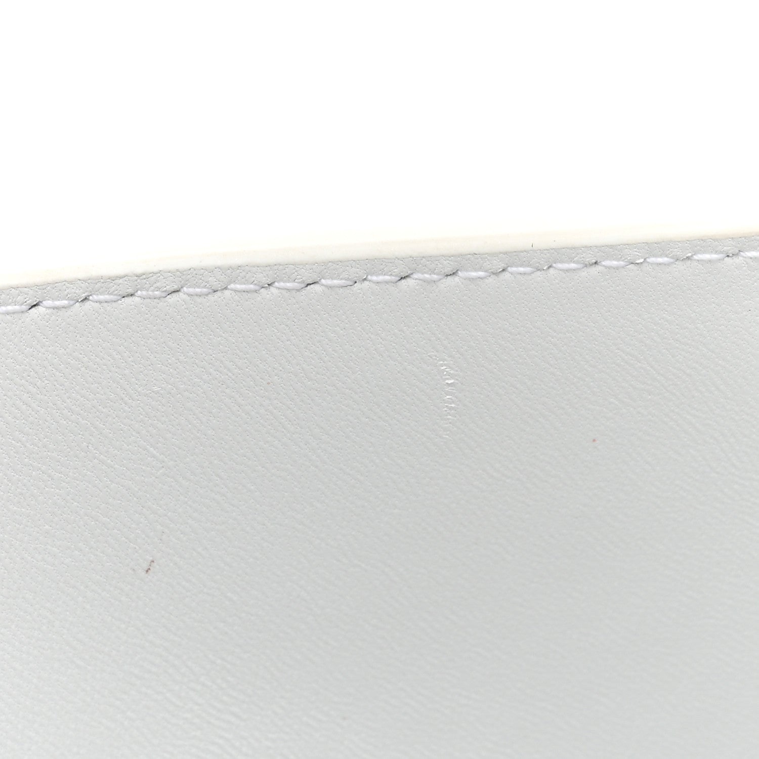 Balenciaga Matte Calfskin Snake Embossed Tonal B Small Hourglass Top Handle Bag Optic White 10 of 16