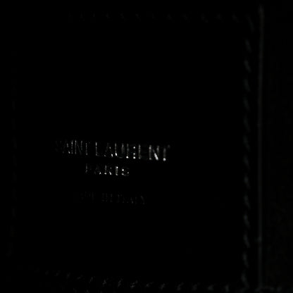 Saint Laurent Supple Calfskin Large Tanger Hobo Black 7 of 10