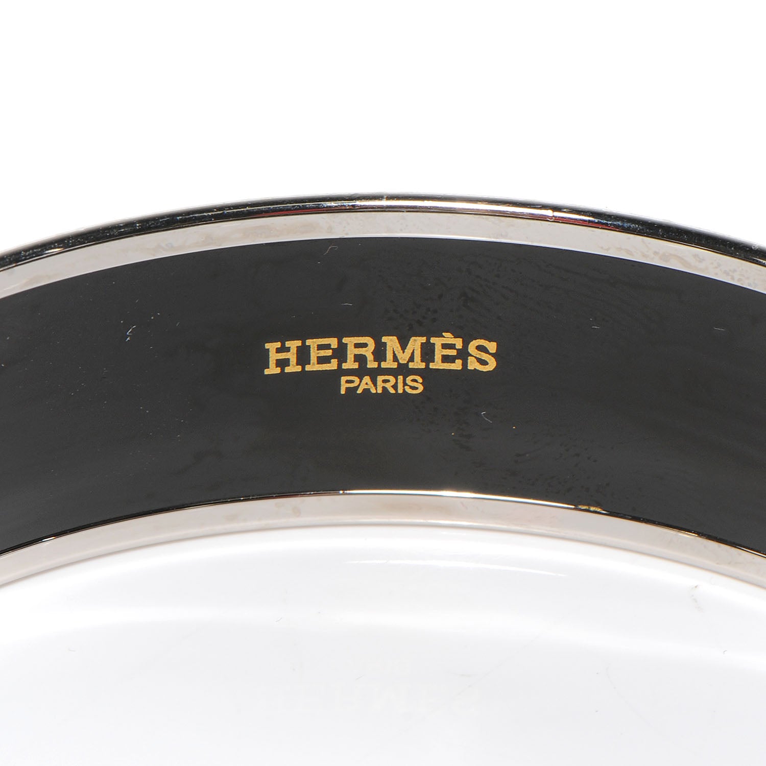 Hermes Enamel Printed Cachemire de Tamara Wide Bracelet 65 4 of 5